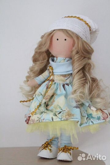 Интерьерная кукла ручной работы