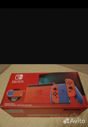 Nintendo Switch Mario edition