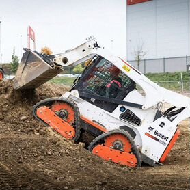 Бобкет Мини-погрузчик Аренда минипогрузчика Bobcat