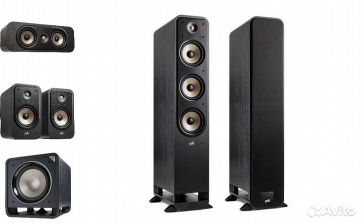 Комплект акустики 5.1 Polk Audio elite ES60