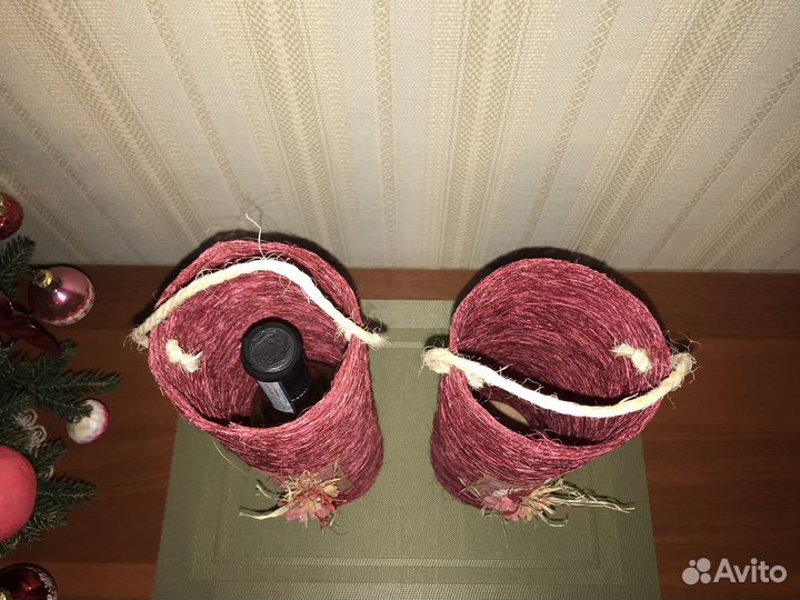 Тубусы подарочные из волокон. (Для бутылок)