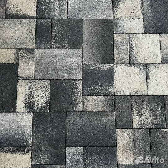 Тротуарная плитка, укладка x-4321