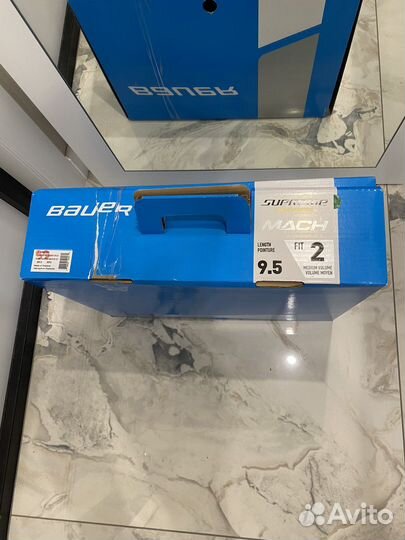 Хоккейные коньки bauer supreme mach 9,5 fit 2