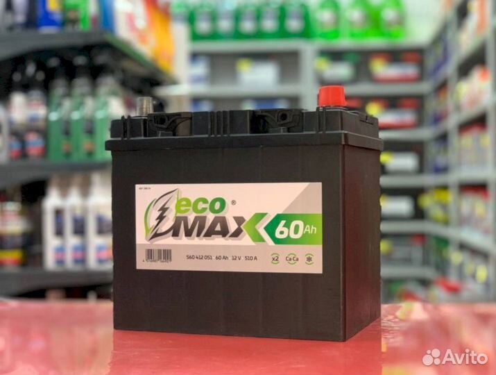 Аккумулятор новый с гарантией ECO MAX 60 Ач