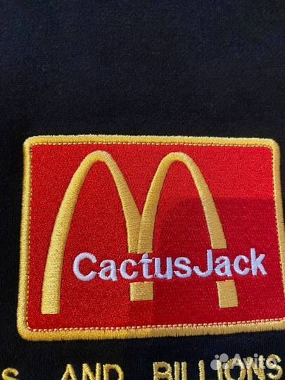 Худи Travis Scott Cactus Jack McDonald's Fragment