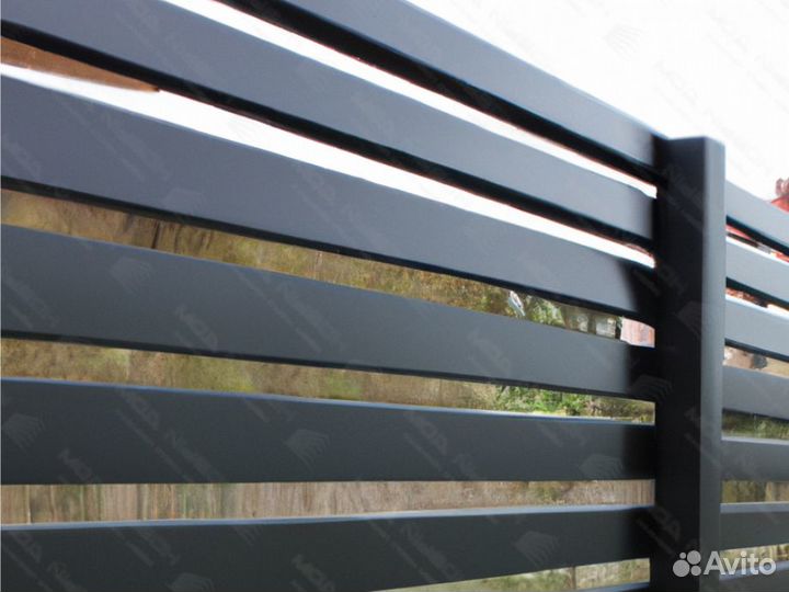 Забор Ранчо горизонтальный