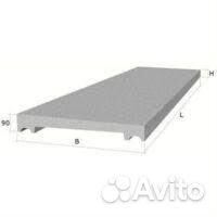 Плита парапетная