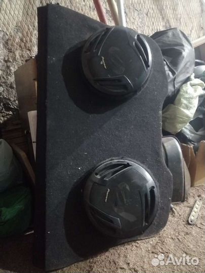 Полка с колонками для fordF3