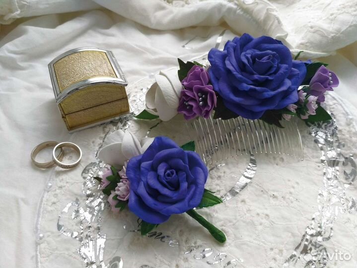 Украшение для волос из фоамирана