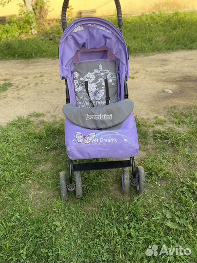 Коляска трость