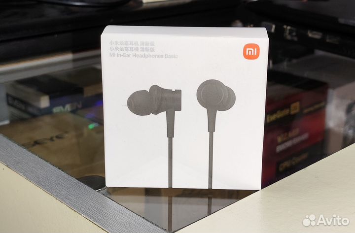 Гарнитура Xiaomi Mi In-Ear Headfones Basic black