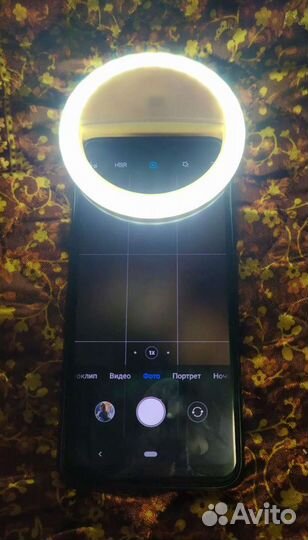 Кольцевая селфи-лампа