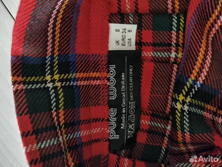 Юбка шотландка на девочку/девушку