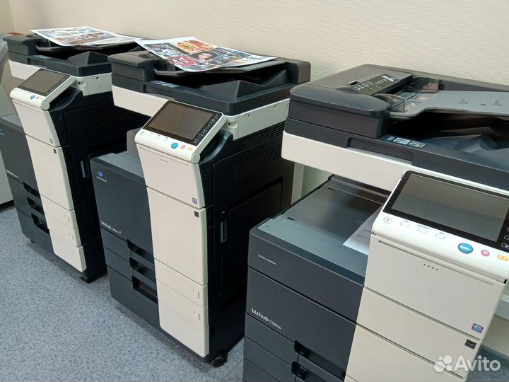 Полиграфическое оборудование Xerox Konica Kyocera