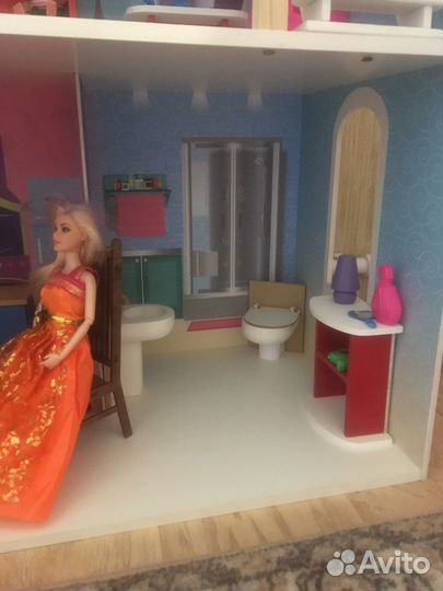 Домик кукольный большой 119 см высота