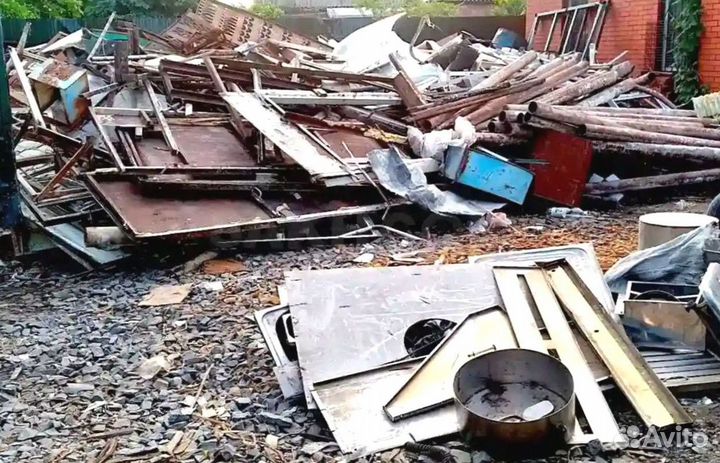 Вывоз металлолома / Резка, демонтаж, прием металла