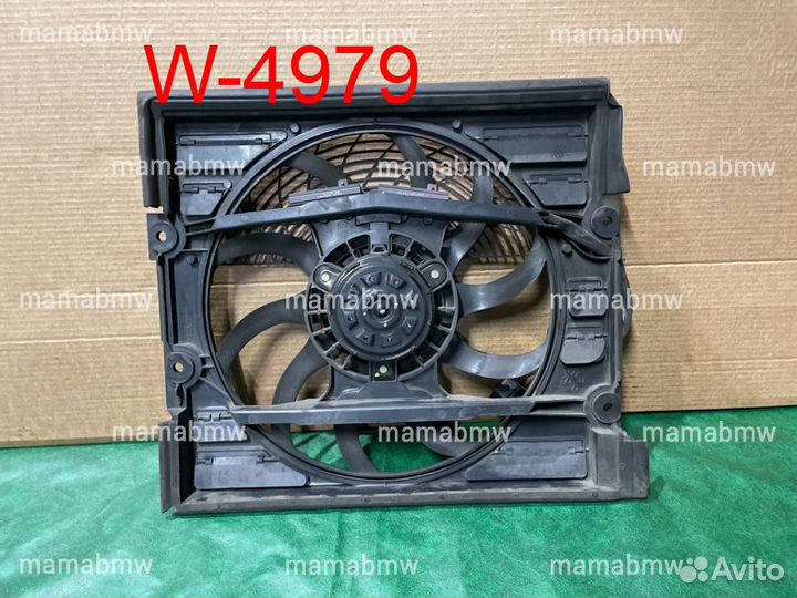 Вентилятор охлаждения 4 pin дорест BMW E38
