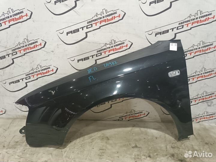 Крыло audi A4 8EC 8ED B7 8E0821105F переднее левое черный, LZ9Y TA987