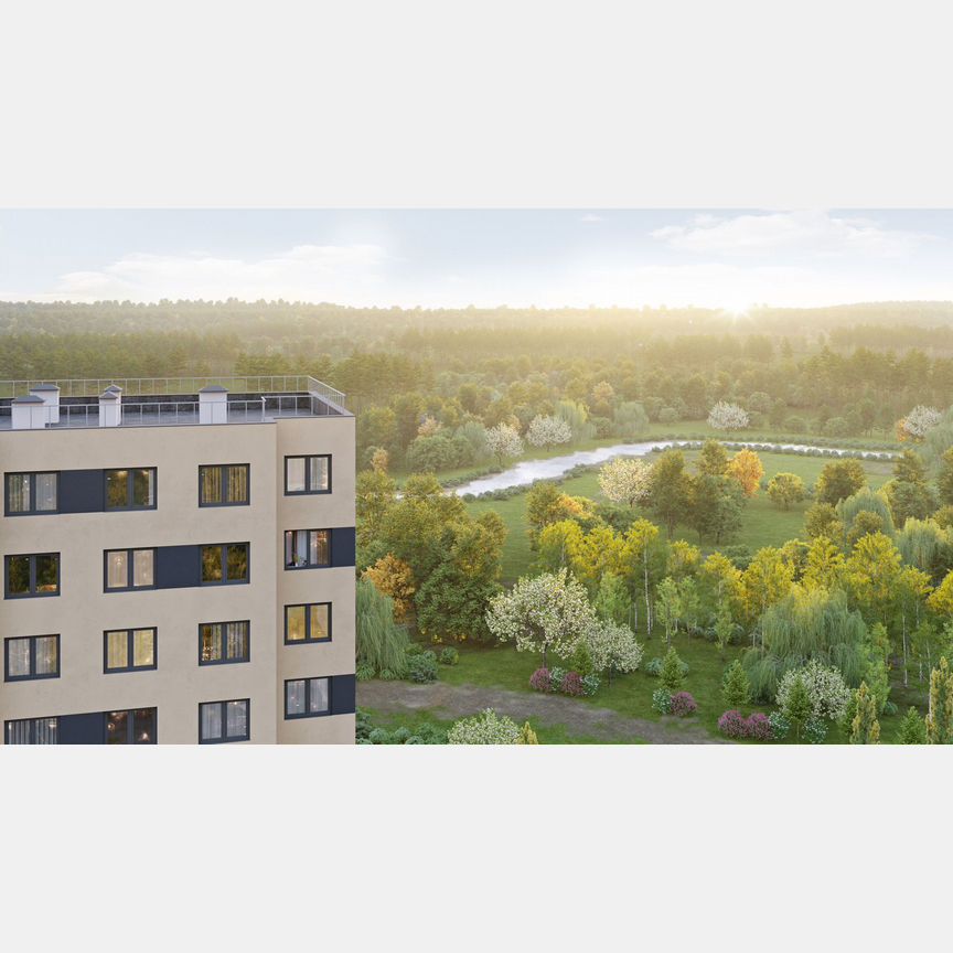 2-к. квартира, 53,2 м², 3/21 эт.