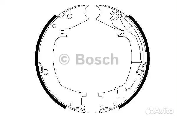 Колодки тормозные барабанные