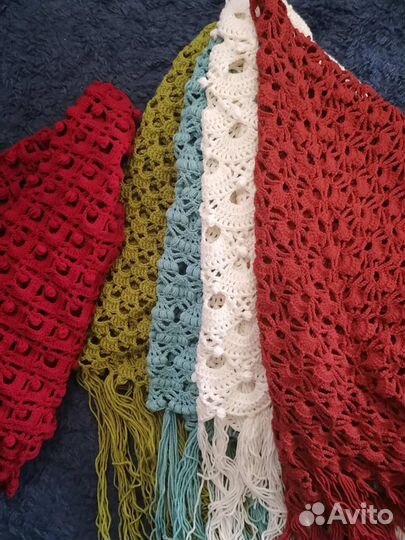Вязаный платок