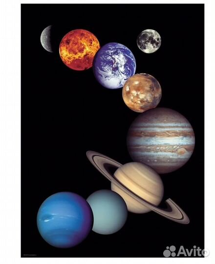 Пазл Eurographics 1000 деталей, элементов: nasa