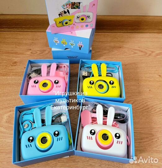 Детский цифровой фотоаппарат Зайка