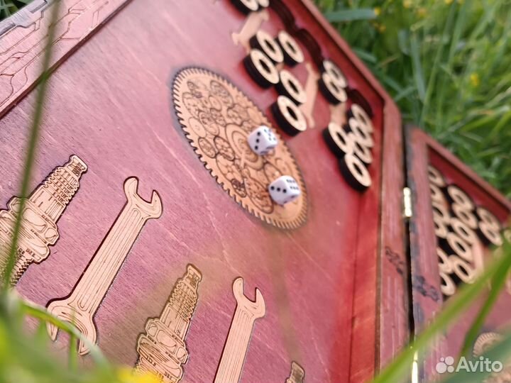 Нарды ручной работы Mercedes 124