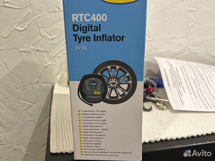 Компрессор автомобильный Ring RTC400