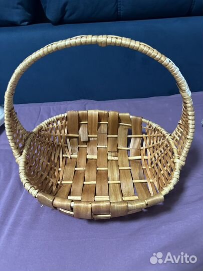 Корзина плетеная