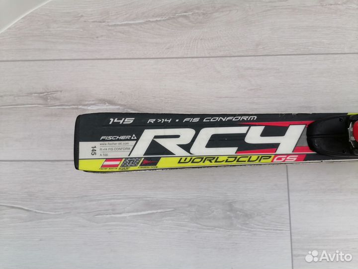 Горные лыжи fischer rc4