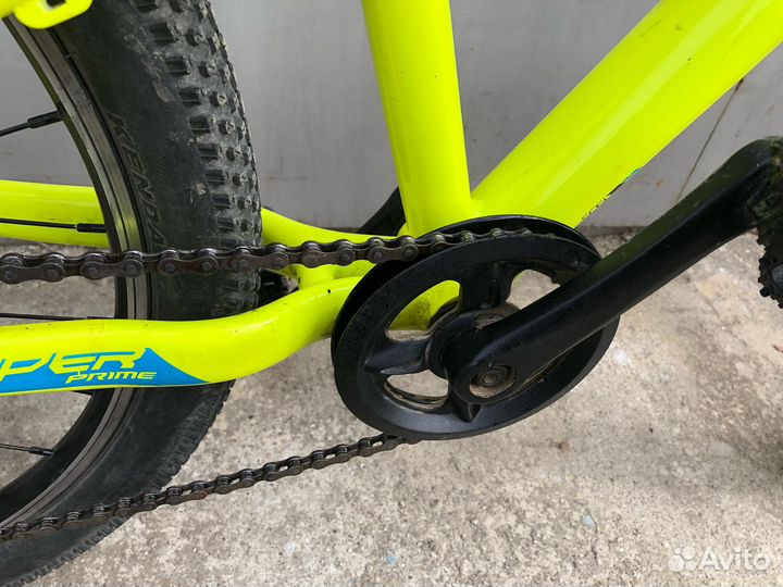 Велосипед подростковый алюминиевый 24 бу