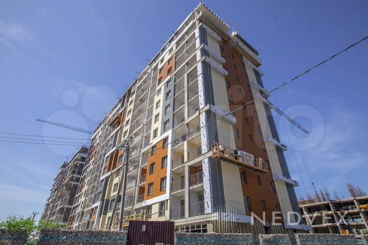 Квартира-студия, 55,4 м², 4/13 эт.