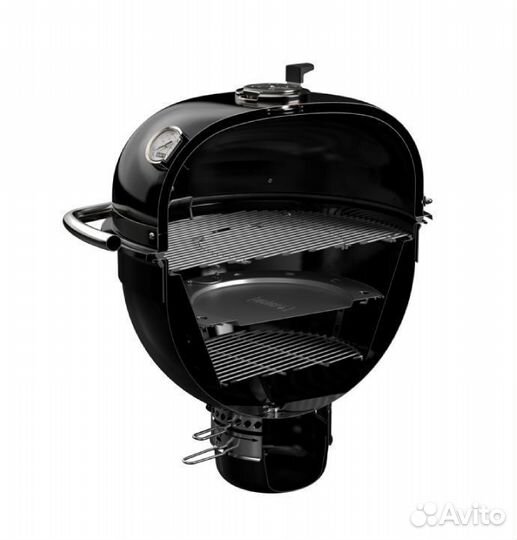 Угольный гриль Weber Summit Kamado E6, 61 см, черн