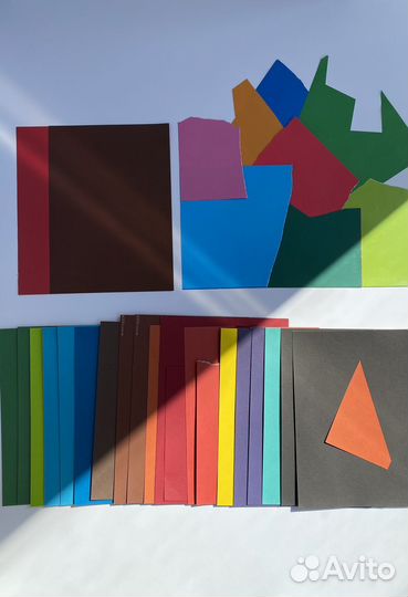 Цветной картон