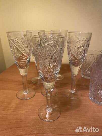 Фужеры стаканы креманки стопки рюмки СССР