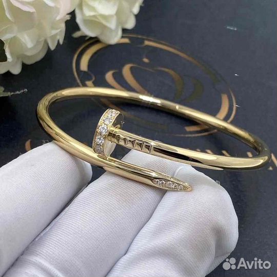 Браслет Cartier Juste un Clou Желтое золото, бриллианты 0,56ct