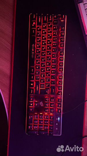 Игровая клавиатура Dexp Hell fire 6k-100