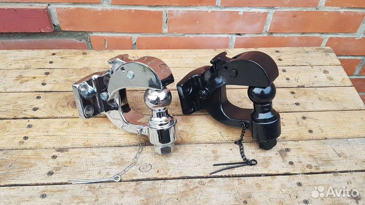 Фаркоп универсальный /Черный хромированный шар б/у