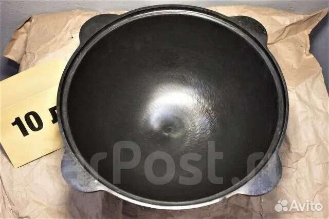 Чугунный казан 10 литров