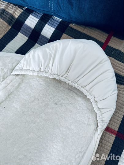 Конверт кокон на выписку зима