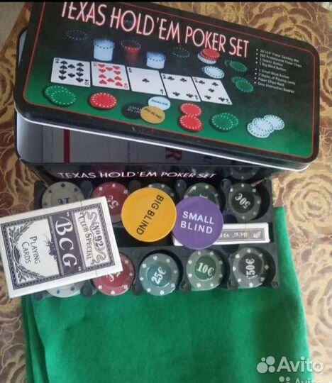 Покер 200 фишек