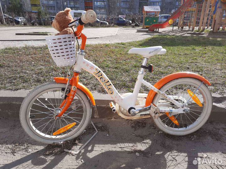 Велосипед лёгкий детский 16