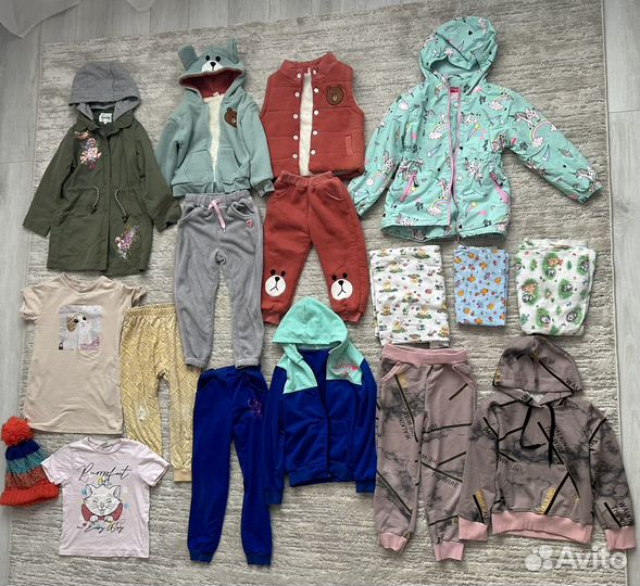 Вещи и обувь пакетом на девочку 92,98,104,110,116