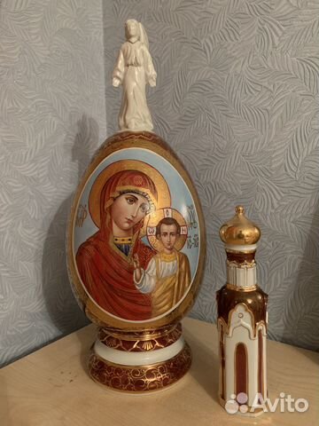 Кисловодский фарфор.Пасхальное яйцо