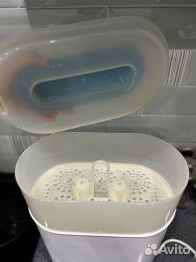 Стерилизатор avent с бутылочками