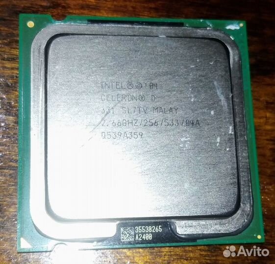 Celeron D 331, Pentium E5300, AMD Sempron 2600+