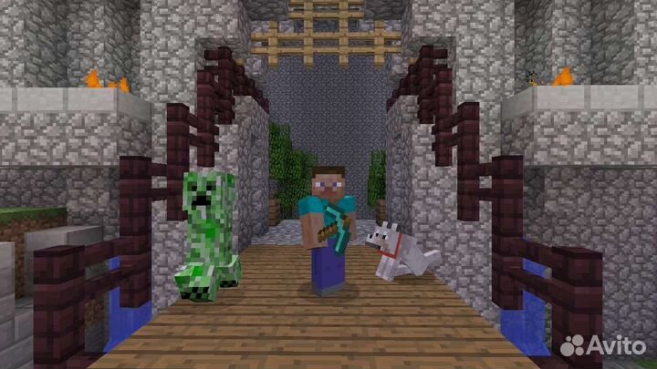 Игра Майнкрафт minecraft для приставки ps3 сони 3