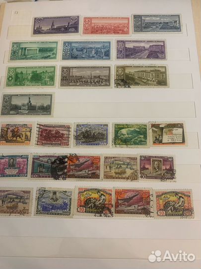 Марки СССР 1951-1964