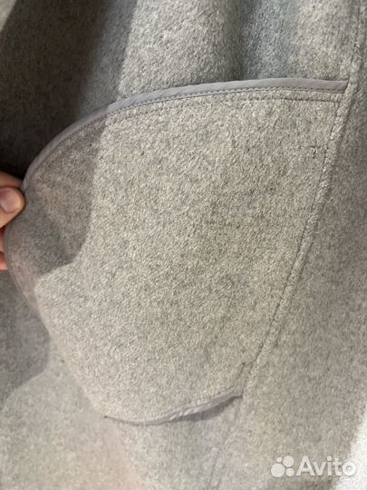 Пальто Zara оверсайз 100% шерсть